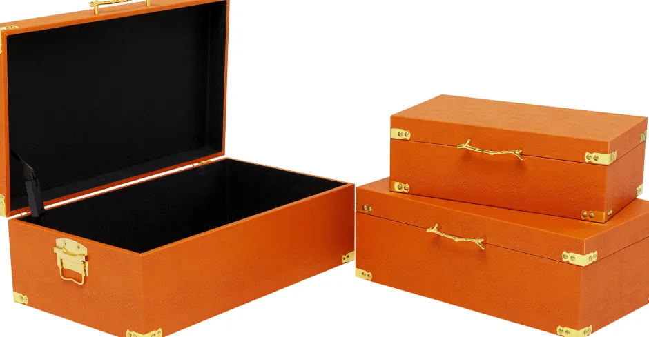 KARE Box Noah Orange (3/Set)