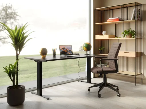 KARE Bürostuhl Labora Braun