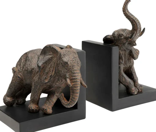 KARE Buchstütze Elephants 42 (2/Set)