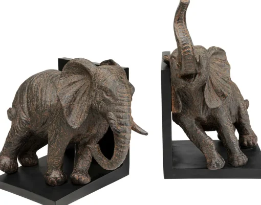 KARE Buchstütze Elephants 25 (2/Set)