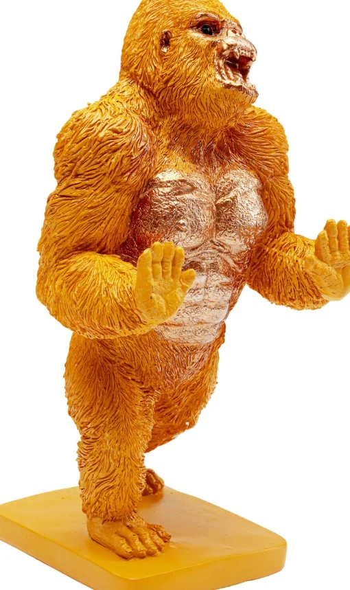 KARE Buchstütze Gorilla Orange (2/Set)