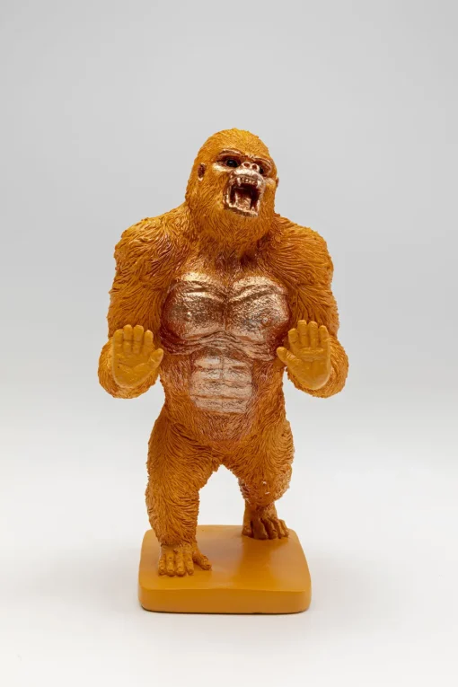 KARE Buchstütze Gorilla Orange (2/Set)