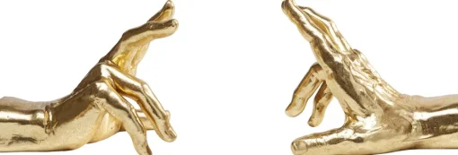 KARE Buchstütze Holding Fingers (2/Set)
