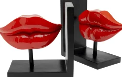 KARE Buchstütze Lips Rot (2/Set)