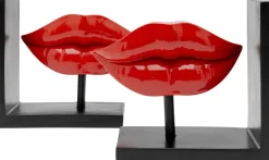 KARE Buchstütze Lips Rot (2/Set)