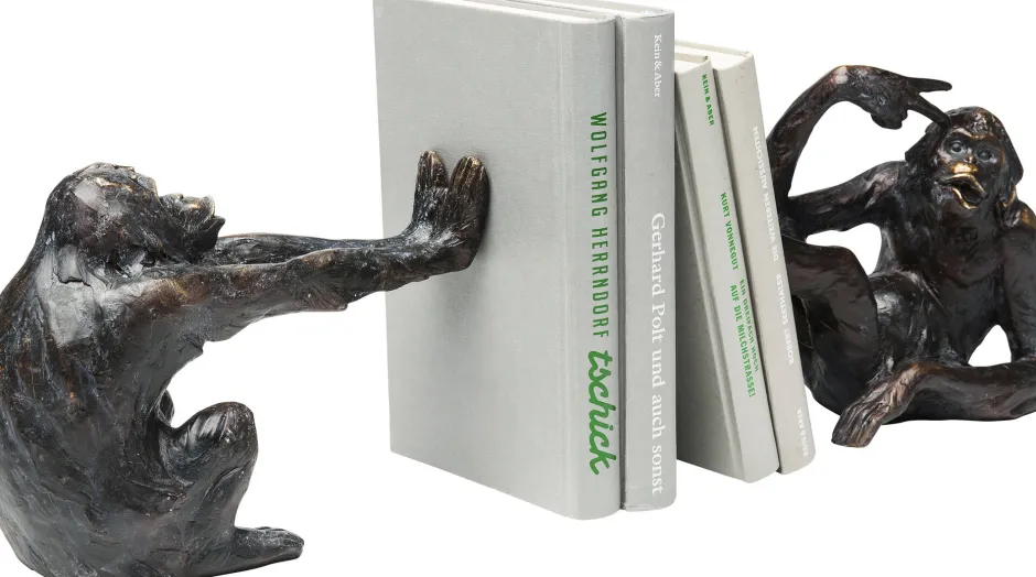 KARE Buchstütze Monkey (2/Set)