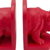 KARE Buchstütze Rhino Party (2/Set)