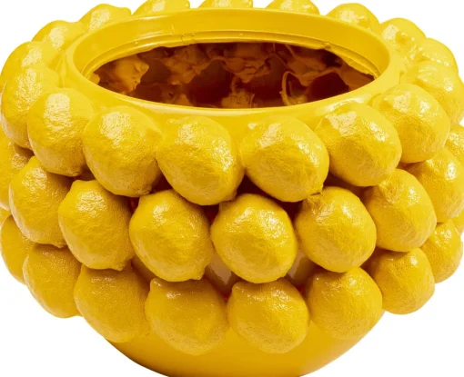KARE Deko Übertopf Lemon Juice 22cm