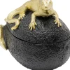 KARE Deko Dose Avocado Lizard 15cm