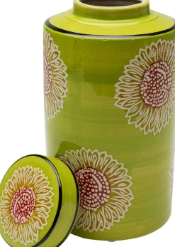 KARE Deko Dose Big Bloom Grün 27cm