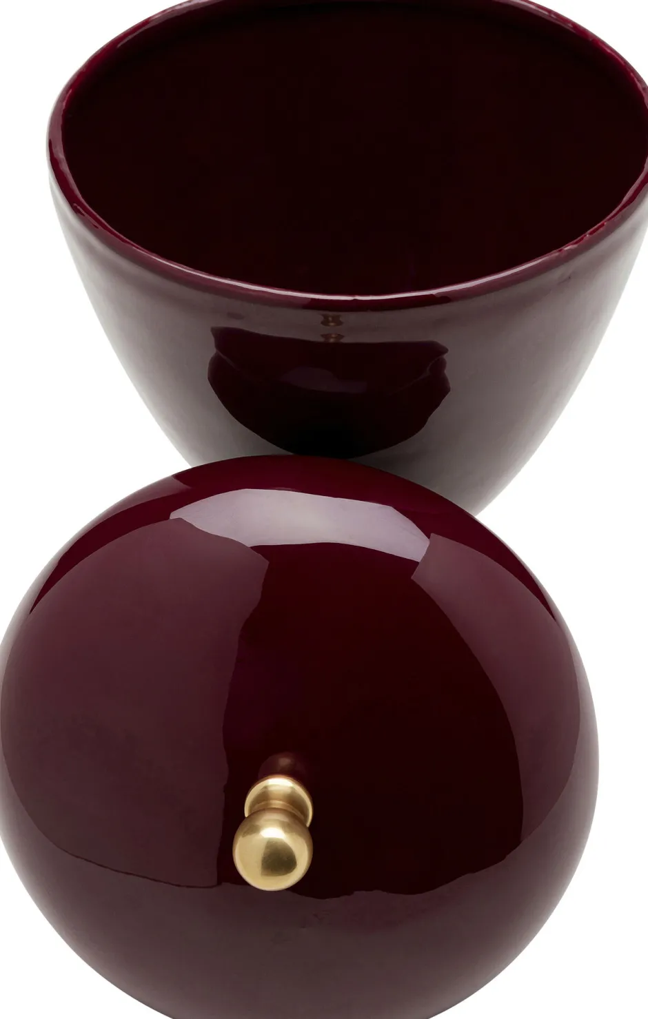 KARE Deko Dose Salome Rot 24cm