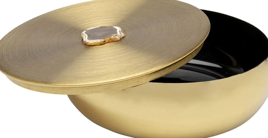 KARE Deko Dose Shine Ø24cm