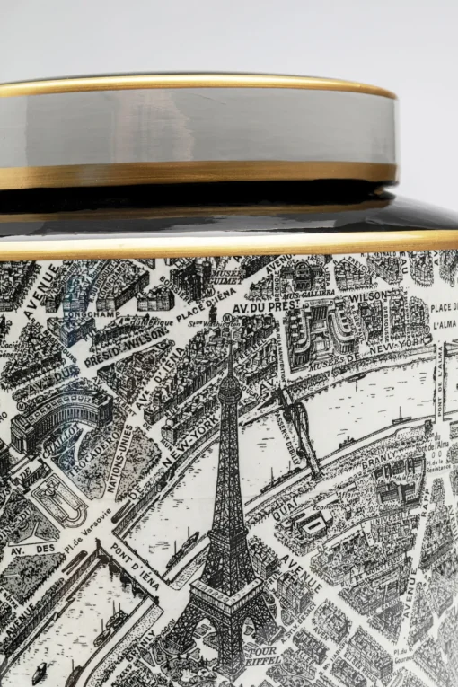 KARE Deko Dose Streets Of Paris Ø22cm