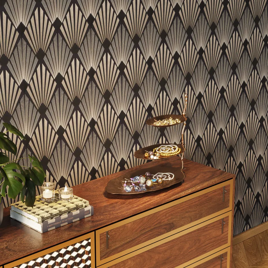 KARE Deko Etagere Leaf Gold