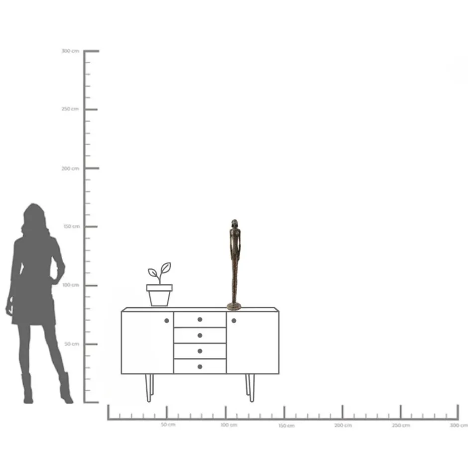 KARE Deko Figur Art Lady 78cm