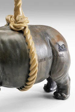 KARE Deko Figur Artistic Rhino 46cm