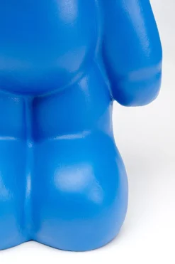 KARE Deko Figur Bear Blau 101cm