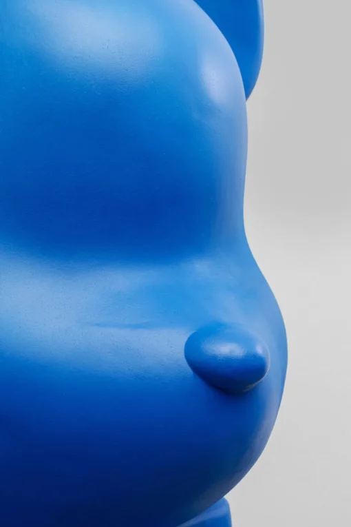 KARE Deko Figur Bear Blau 101cm