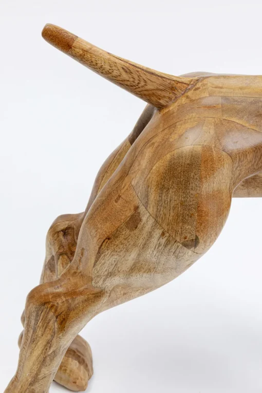 KARE Deko Figur Bulldog Wood 70x78cm