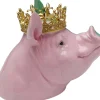 KARE Deko Figur Crowned Pig 28cm