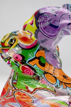 KARE Deko Figur Elefant Zirkus Graffiti (2/Set)