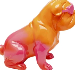 KARE Deko Figur Fashion Dog Pink 37cm