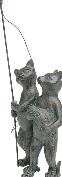 KARE Deko Figur Fisher Cats 28x12cm