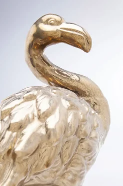 KARE Deko Figur Flamingo Front Gold