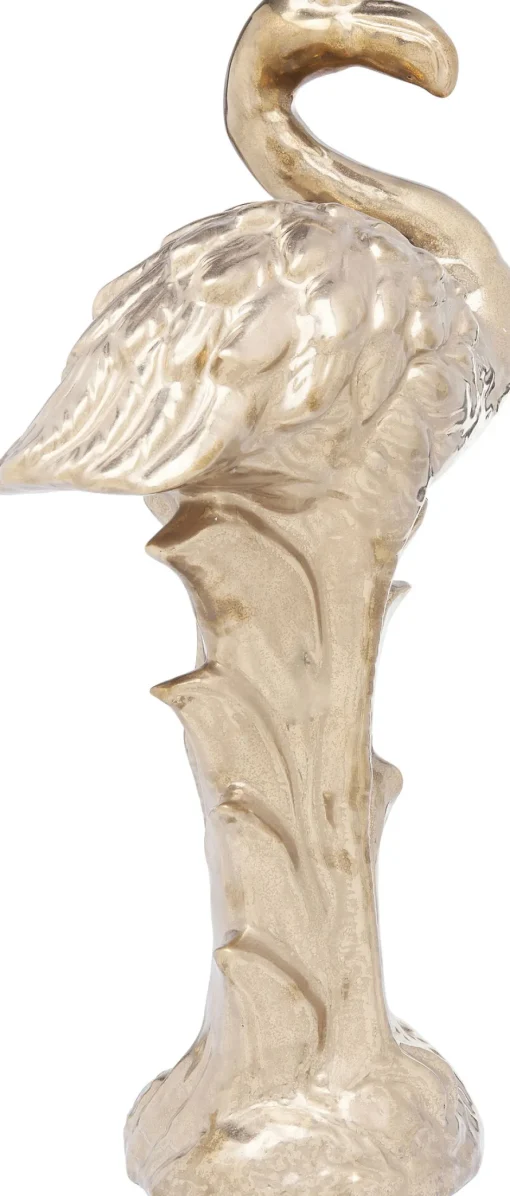 KARE Deko Figur Flamingo Front Gold