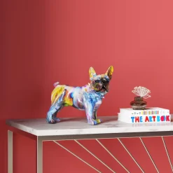 KARE Deko Figur Frenchie Bunt 24cm