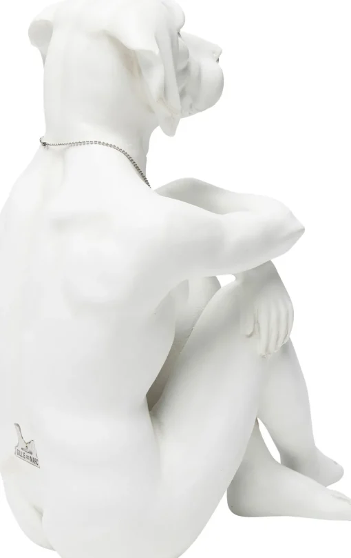 KARE Deko Figur Gangster Dog Creme