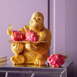 KARE Deko Figur Gorilla Butler 37cm