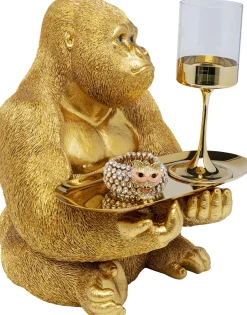 KARE Deko Figur Gorilla Butler 37cm