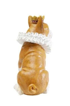 KARE Deko Figur King Dog Braun 29cm