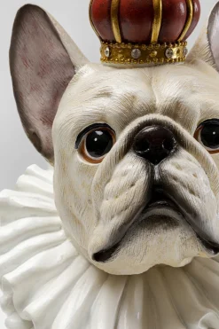 KARE Deko Figur King Dog Weiß 33cm