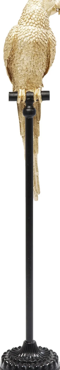 KARE Deko Figur Parrot Gold 116cm