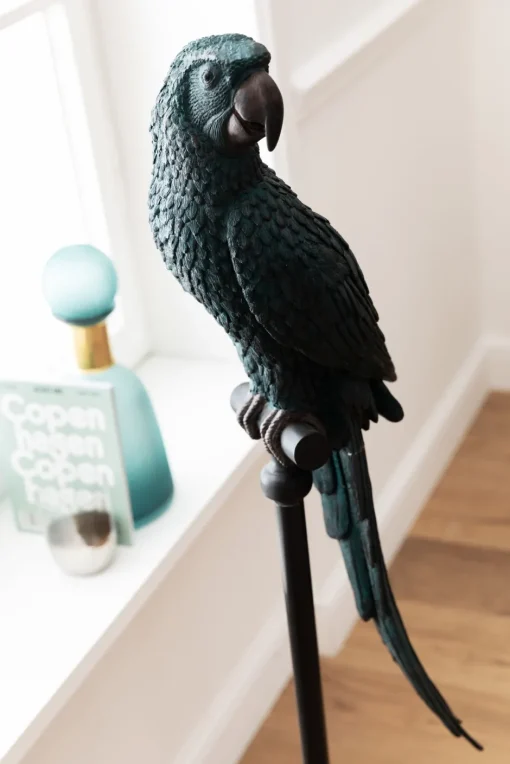 KARE Deko Figur Parrot Petrol
