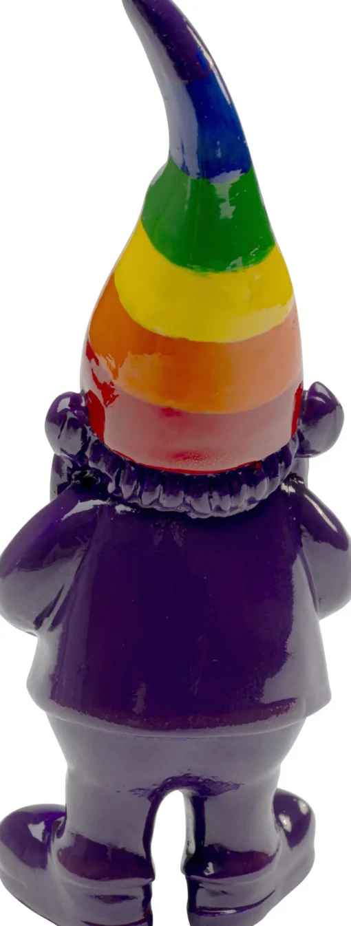 KARE Deko Figur Zwerg Stehend Rainbow Lila 11cm