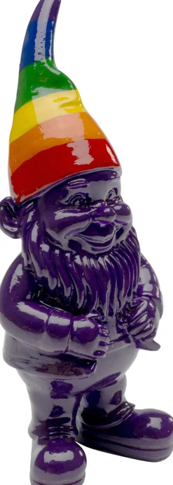 KARE Deko Figur Zwerg Stehend Rainbow Lila 11cm