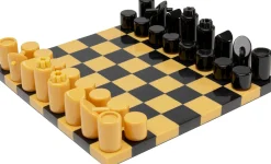 KARE Deko Objekt Chess Focus Senf 26x26cm
