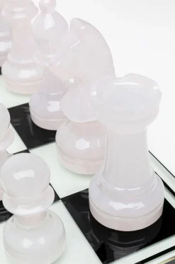 KARE Deko Objekt Chess Transparent 60x60cm