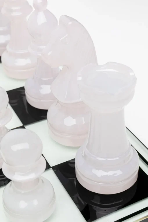 KARE Deko Objekt Chess Transparent 60x60cm