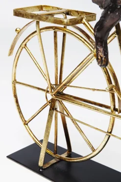 KARE Deko Objekt Dog With Bicycle 44cm