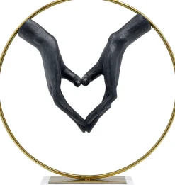 KARE Deko Objekt Elements Heart Hand 62cm