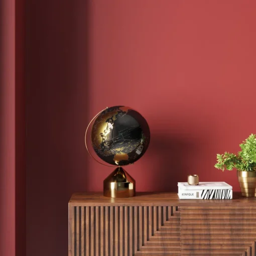 KARE Deko Objekt Globe Top Gold 47cm