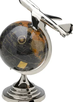 KARE Deko Objekt Globe Top Plane 39cm
