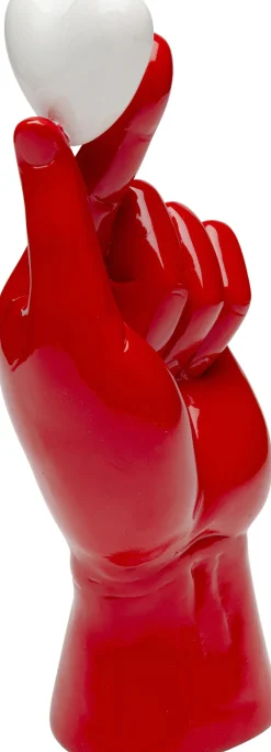 KARE Deko Objekt Holding Heart 26cm