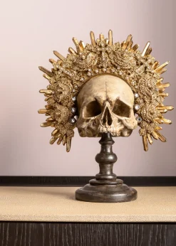 KARE Deko Objekt King Skull 42cm