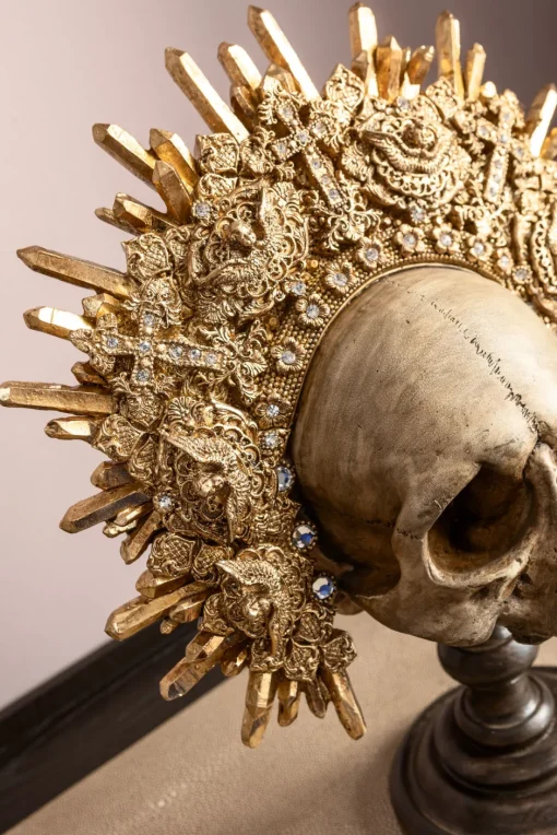 KARE Deko Objekt King Skull 42cm
