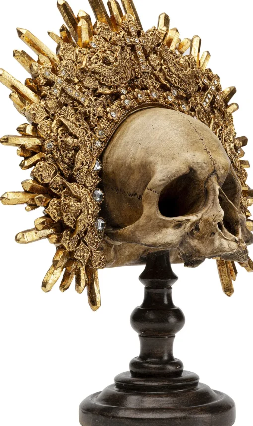 KARE Deko Objekt King Skull 42cm